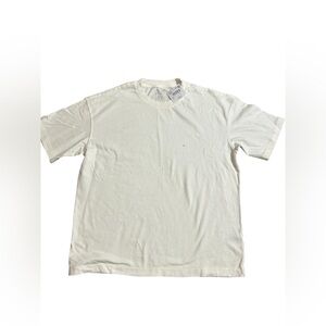 American Eagle Outfitters Women's Short Sleeve boxy Tee- White